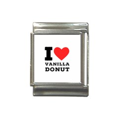 I Love Vanilla Donut Italian Charm (13mm) by ilovewhateva