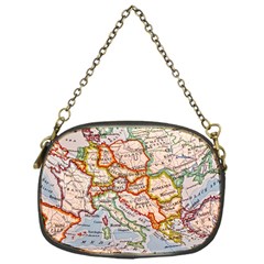 Map Europe Globe Countries States Chain Purse (one Side) by Ndabl3x