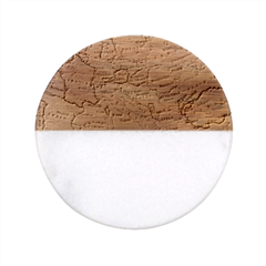 Map Europe Globe Countries States Classic Marble Wood Coaster (round)  by Ndabl3x