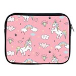 Cute-unicorn-seamless-pattern Apple iPad 2/3/4 Zipper Cases Front