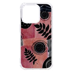 Abstract Pattern Floral Wall Art Iphone 14 Pro Tpu Uv Print Case by Vaneshop