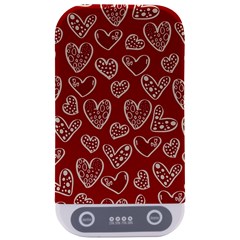 Vector Seamless Pattern Of Hearts With Valentine s Day Sterilizers by Wav3s