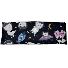 Space Cat Illustration Pattern Astronaut Body Pillow Case (dakimakura) by Wav3s