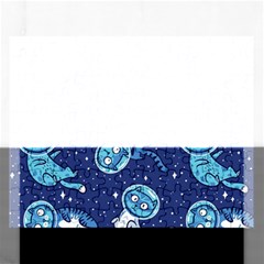 Cat Spacesuit Space Suit Astronaut Pattern Rectangular Jigsaw Puzzl by Wav3s