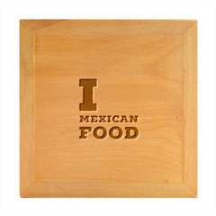 I Love Mexican Food Wood Photo Frame Cube by ilovewhateva