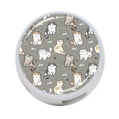 Cute Cat Pattern Cartoon 4-port Usb Hub (one Side) by Cowasu