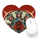 Skull Grateful Dead Phone Gratefuldead Heart Mousepad Front