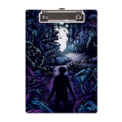 Horror Psychedelic Art A5 Acrylic Clipboard by Cowasu