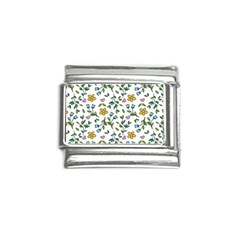 Flower Floral Pattern Italian Charm (9mm) by Bangk1t