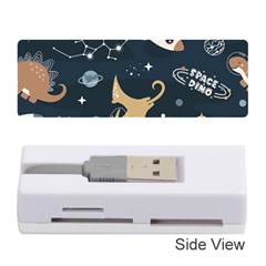 Space Theme Art Pattern Design Wallpaper Memory Card Reader (stick) by Ndabl3x