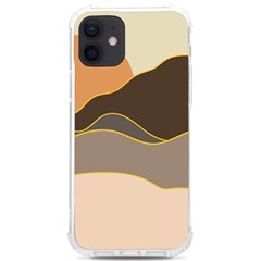 Boho Bohemian Hills Nature Drawing Iphone 12/12 Pro Tpu Uv Print Case by Ndabl3x