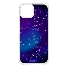 Realistic Night Sky With Constellations Iphone 14 Tpu Uv Print Case by Cowasu