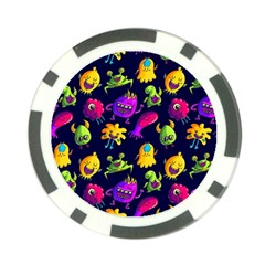 Space Patterns Poker Chip Card Guard by Amaryn4rt