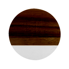 Black And Red Backgrounds Marble Wood Coaster (round) by Amaryn4rt