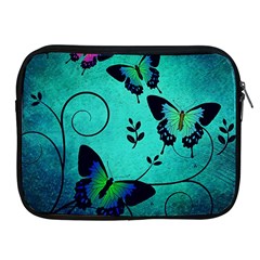 Texture Butterflies Background Apple Ipad 2/3/4 Zipper Cases by Amaryn4rt