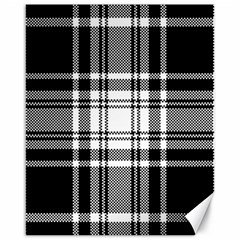 Pixel-background-design-modern-seamless-pattern-plaid-square-texture-fabric-tartan-scottish-textile- Canvas 16  X 20  by uniart180623