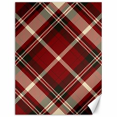 Tartan-scotland-seamless-plaid-pattern-vector-retro-background-fabric-vintage-check-color-square-geo Canvas 12  X 16  by uniart180623