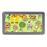 Funny-animals-cartoon Memory Card Reader (Mini) Front