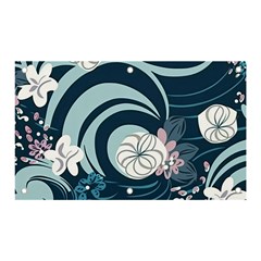 Flowers Pattern Floral Ocean Abstract Digital Art Banner And Sign 5  X 3  by uniart180623