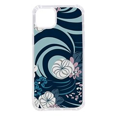 Flowers Pattern Floral Ocean Abstract Digital Art Iphone 14 Plus Tpu Uv Print Case by uniart180623