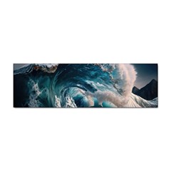 Tsunami Waves Ocean Sea Water Rough Seas Sticker Bumper (100 Pack) by uniart180623