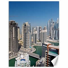 Building Sea Architecture Marina Canvas 12  X 16  by Ravend