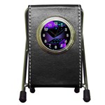 3d Ludo Game,gambling Pen Holder Desk Clock Front