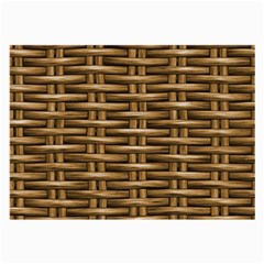 Brown Digital Straw - Country Side Large Glasses Cloth (2 Sides) by ConteMonfrey