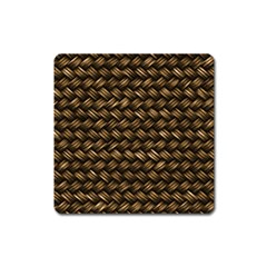 Brown Straw - Country Side Square Magnet by ConteMonfrey