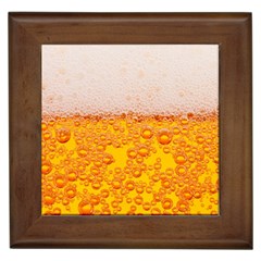 Beer Texture Drinks Texture Framed Tile by uniart180623