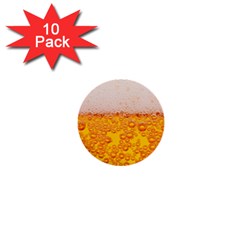 Beer Texture Drinks Texture 1  Mini Buttons (10 Pack)  by uniart180623