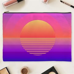 Sunset Summer Time Cosmetic Bag (xxxl) by uniart180623