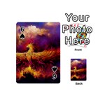 Phoenix Bird Playing Cards 54 Designs (Mini) Front - Spade6