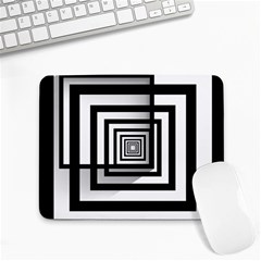 Squares Concept Design Raining Small Mousepad by uniart180623