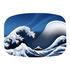 The Great Wave Off Kanagawa Mini Square Pill Box by Grandong