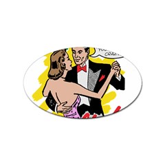 G Is For Gaslight Funny Dance1-01 Sticker Oval (100 Pack) by shoopshirt