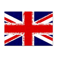 Union Jack London Flag Uk Sticker A4 (10 Pack) by Celenk