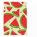 Cute Watermelon Seamless Pattern Large Garden Flag (Two Sides) Back