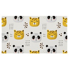 Seamless Pattern Cute Animals Banner And Sign 7  X 4  by Simbadda