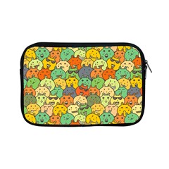 Seamless Pattern With Doodle Bunny Apple Ipad Mini Zipper Cases by Simbadda