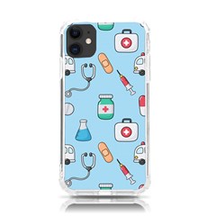 Medical Seamless Pattern Iphone 11 Tpu Uv Print Case by Simbadda