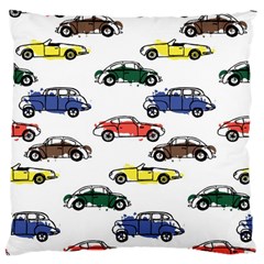 Cars Pattern Large Cushion Case (one Side) by Simbadda