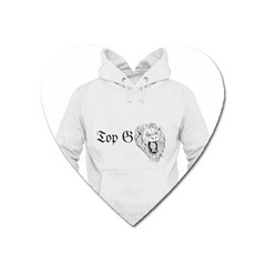 (2)dx Hoodie Heart Magnet by Alldesigners