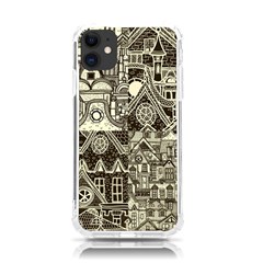 Four Hand Drawn City Patterns Iphone 11 Tpu Uv Print Case by Simbadda