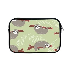 Sloths-pattern-design Apple Ipad Mini Zipper Cases by Simbadda