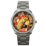 Fruits Sport Metal Watch Front