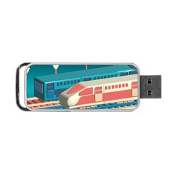 Bridge Transportation Train Toys Portable Usb Flash (two Sides) by Grandong