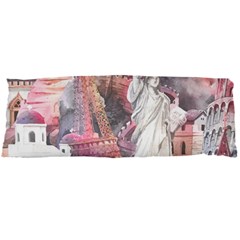 Vintage Landmarks Travel Body Pillow Case Dakimakura (two Sides) by Proyonanggan