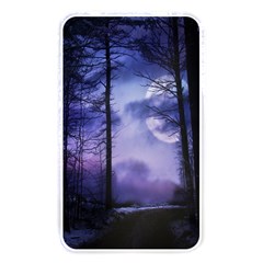 Moonlit A Forest At Night With A Full Moon Memory Card Reader (rectangular) by Proyonanggan