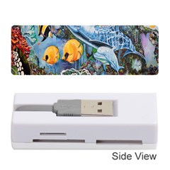 Colorful Aquatic Life Wall Mural Memory Card Reader (stick) by Proyonanggan